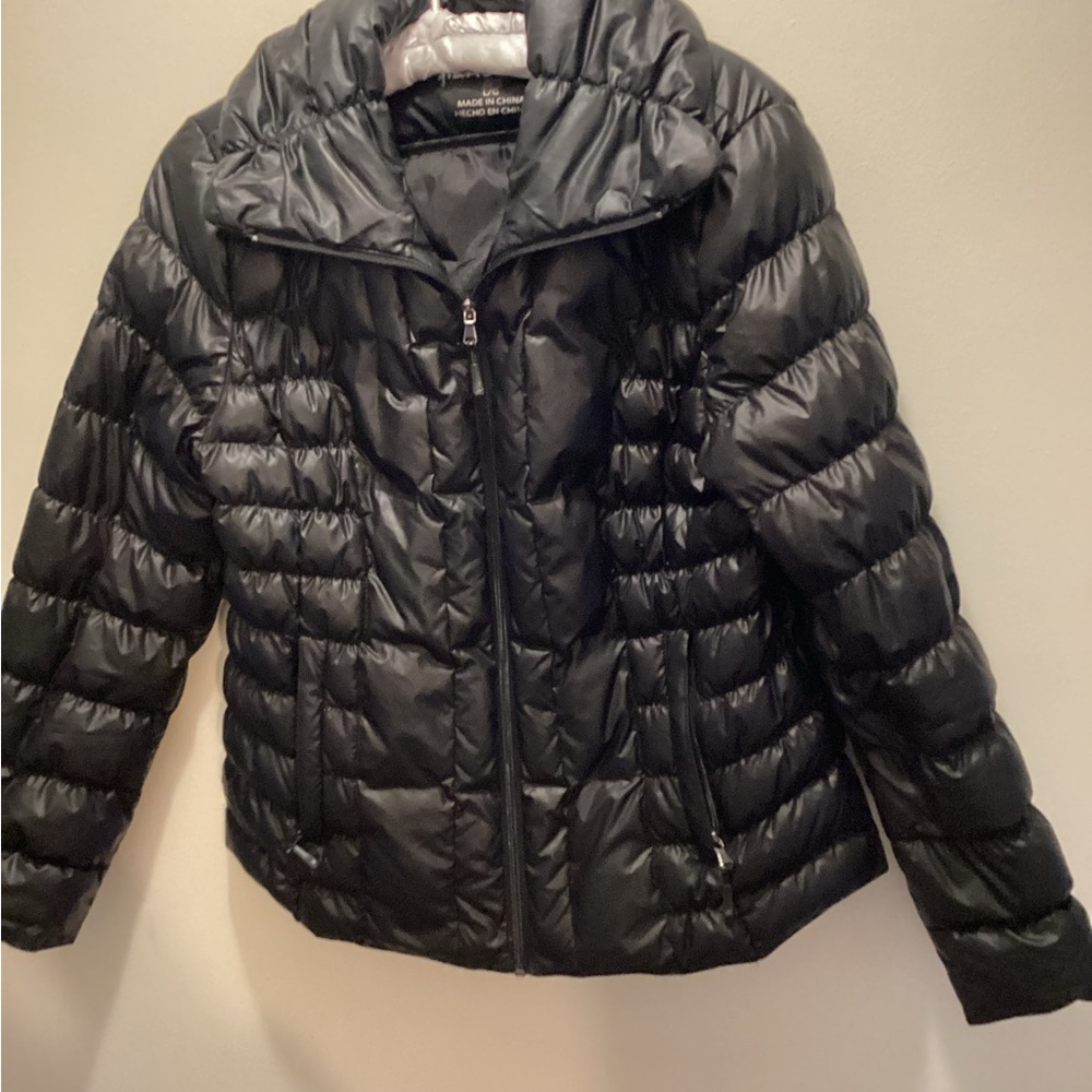 Kenneth Cole Women's Black Puffer Jacket
